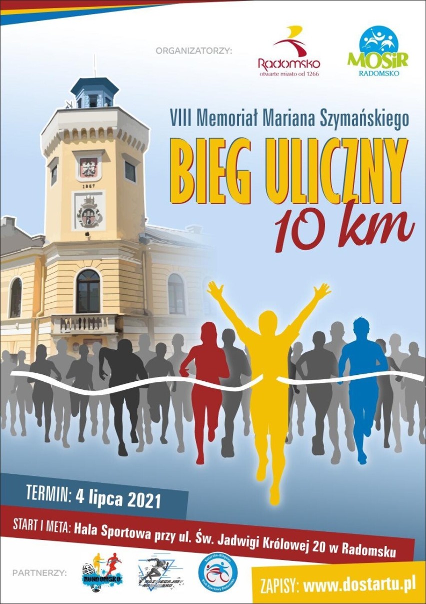 W Radomsku wracają biegi. W planach m. in. Memoriał Szymańskiego, Malutkie Run&Bike i (Z)biegowisko