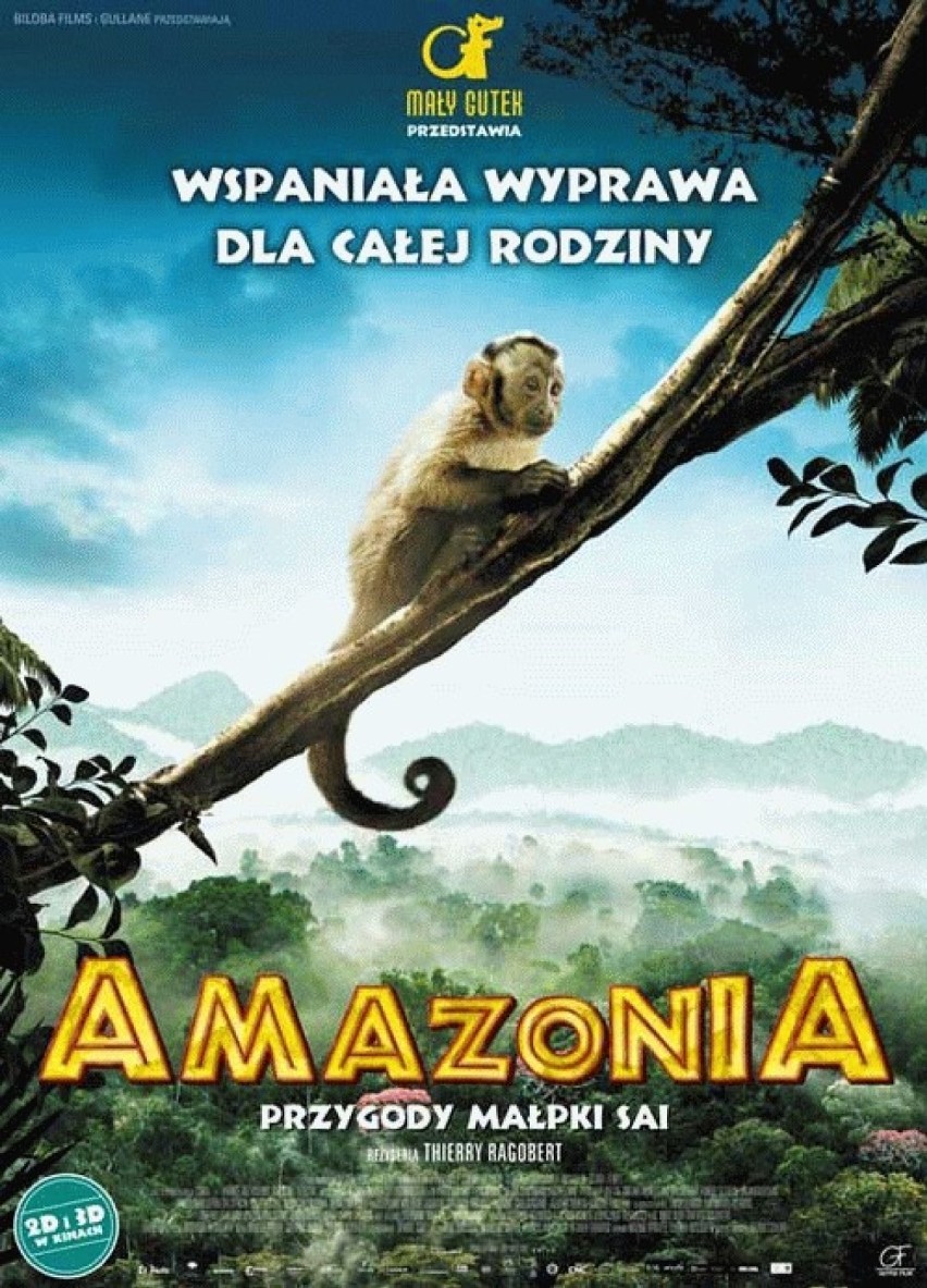 Repertuar kin w Lublinie - Amazonia. Przygody Małpki Sai