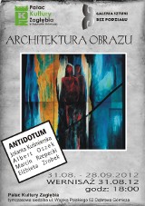 Architektura obrazu w Galerii Sztuki &quot;Bez Podziału&quot; Pałacu Kultury Zagłębia w Dąbrowie Górniczej