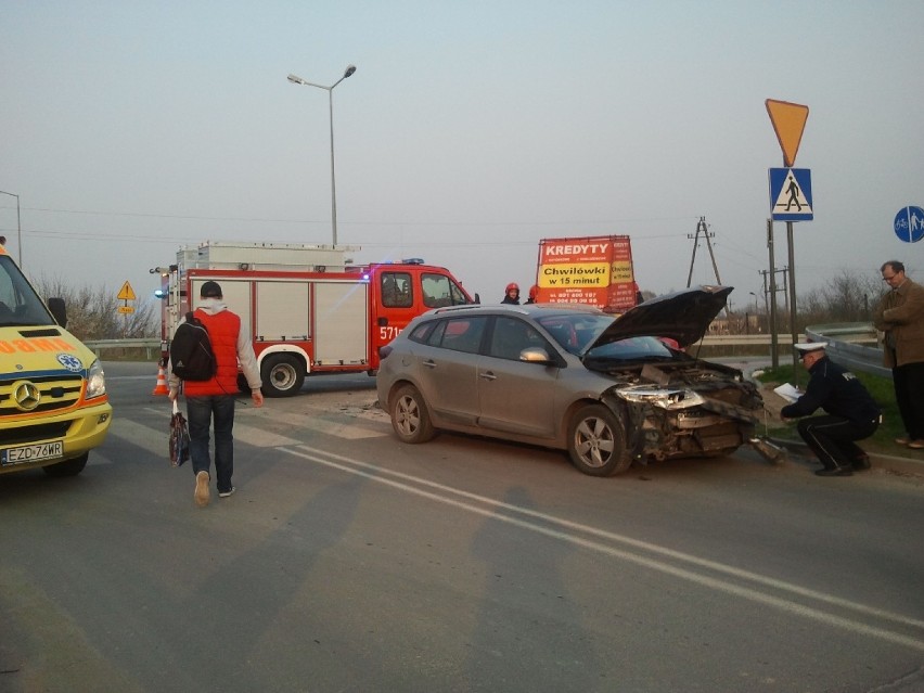 Wypadek w Karsznicach [zdjęcia]