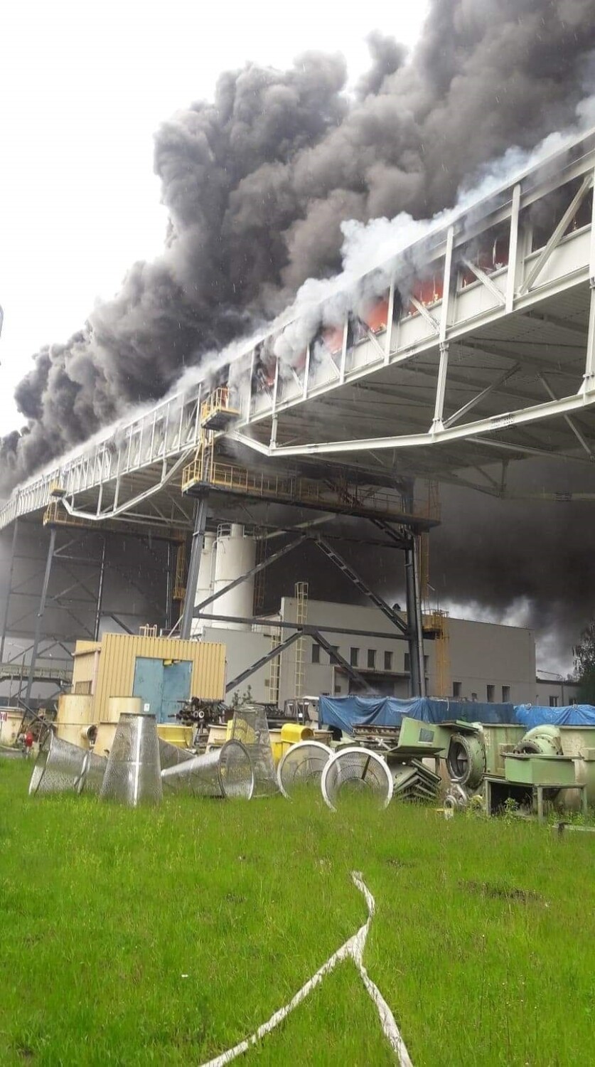 W Elektrowni Bełchatów trwają przygotowania do remontu po pożarze taśmociągu