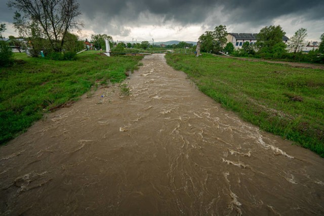 Kamienica przekroczyła stan ostrzegawczy o 40 cm. Poziom wody liczy teraz 240 cm