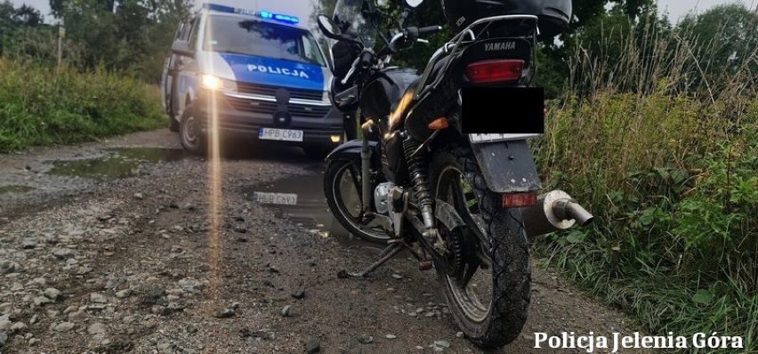 Motocyklista zatrzymany do kontroli przyznał, że na śniadanie zażył amfetminę