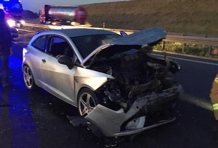 Seria wypadków na autostradzie A4. Uwaga na utrudnienia