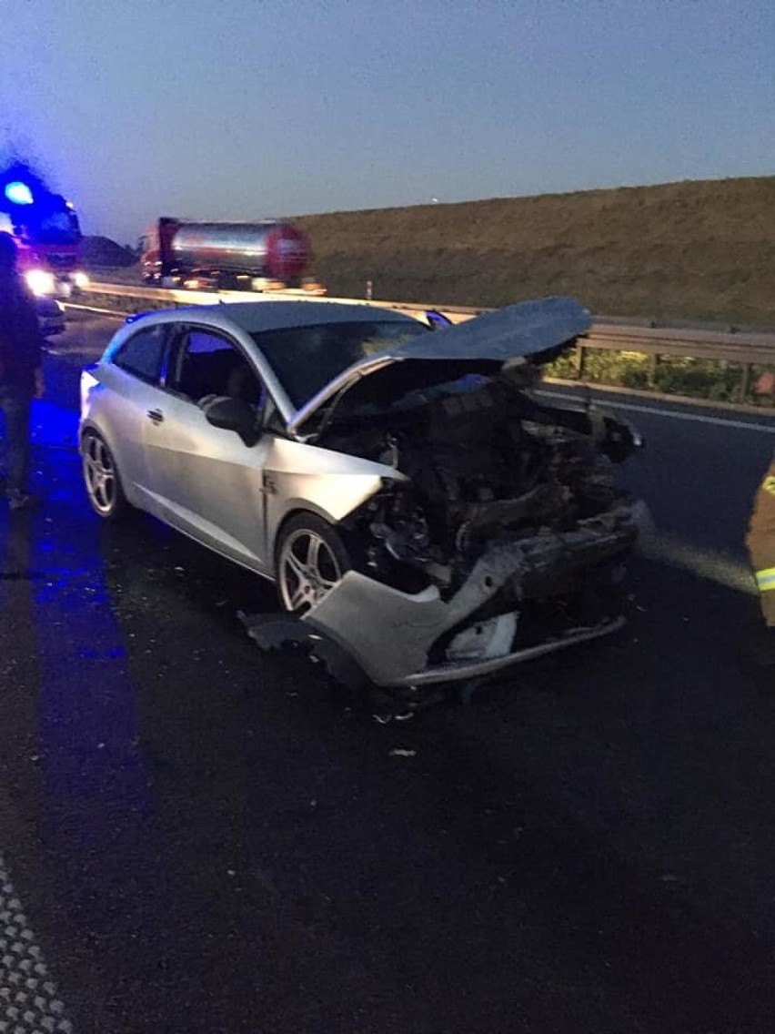 Seria wypadków na autostradzie A4. Uwaga na utrudnienia