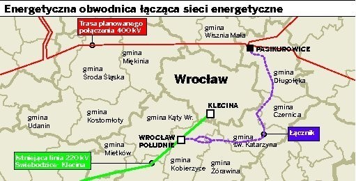 Wrocław: Okrąży nas pętla 47 km przewodów energetycznych