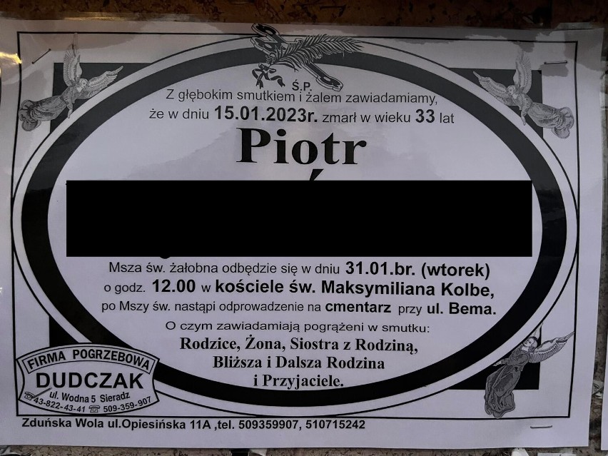 Podwójne zabójstwo w loftach w Łodzi. Wiemy kiedy będą pogrzeby ofiar w Zduńskiej Woli