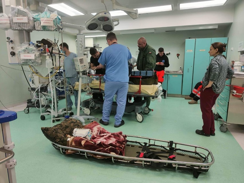 Wojskowy śmigłowiec przetransportował dziecko ze szpitala w Słupsku na OIOM w Szczecinie