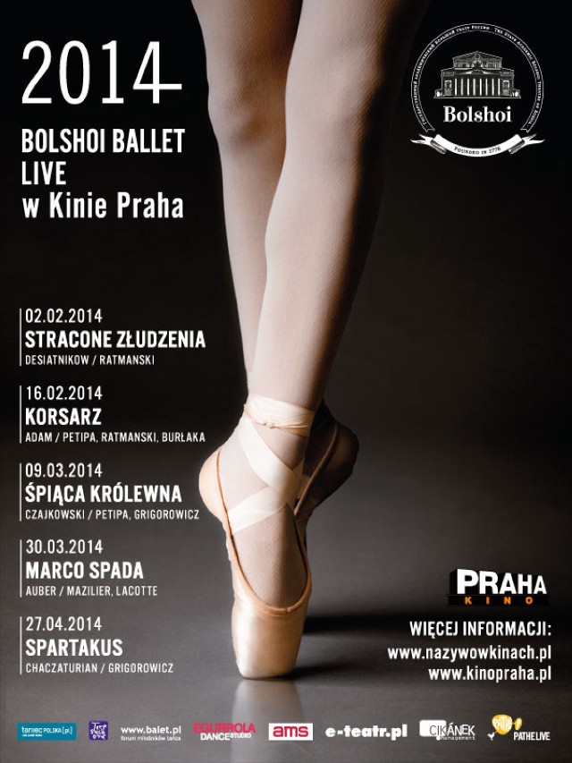 Bolshoi Ballet Live w Kinie Praha: "Marco Spada"