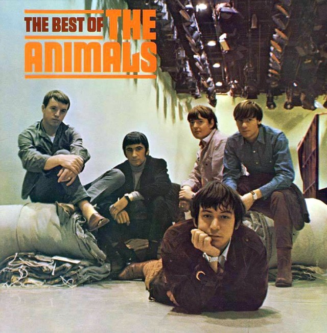 Zespół The Animals na okładce jednej ze swoich płyt, wydanej w połowie lat 60. ubiegłego wieku