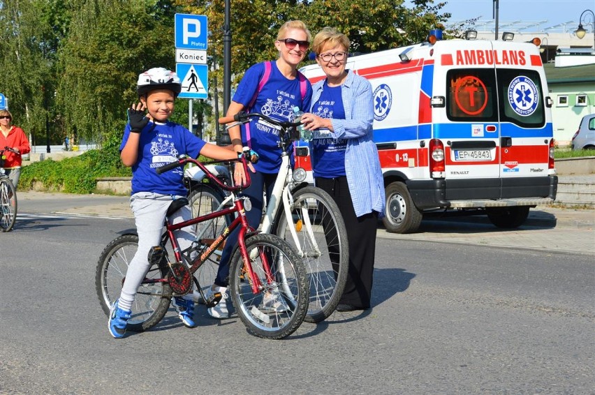 Rajd rowerowy posłanki Radziszewskiej w Piotrkowie 2017