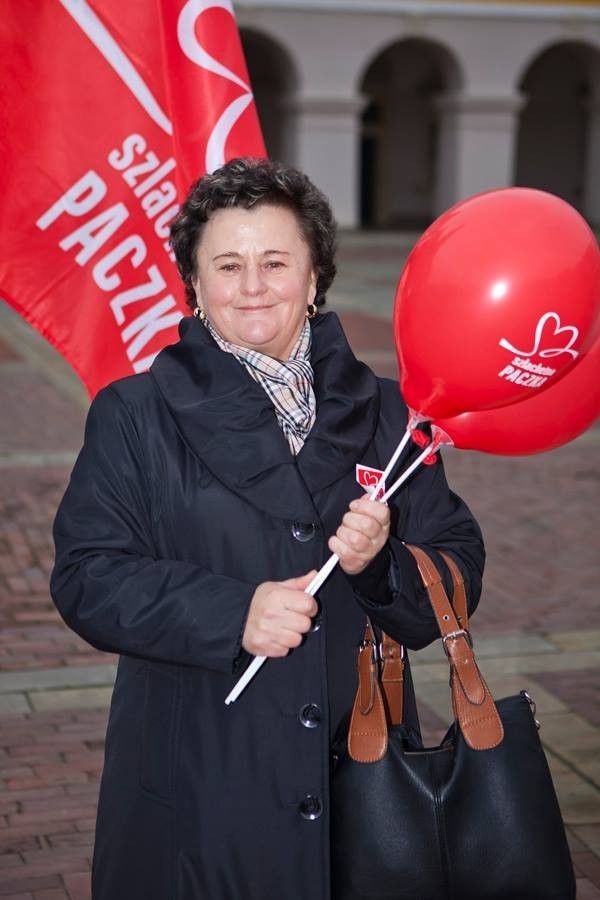 Patriotycznie zakręcona Danuta Goździuk z Zamościa