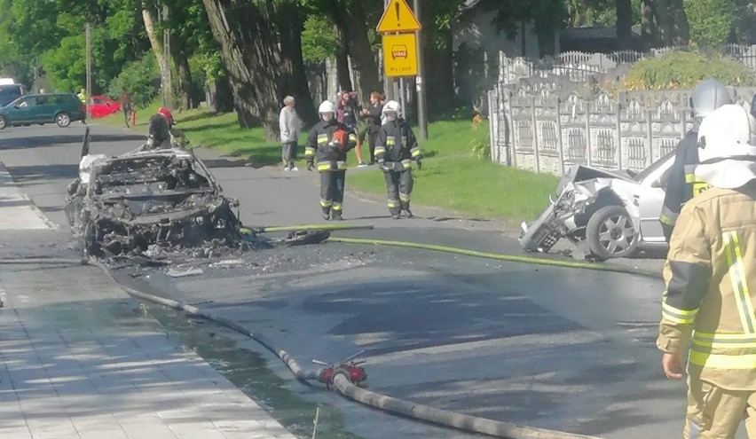 28-letni kierowca volkswagena jechał ul.Malowniczą (od ul....