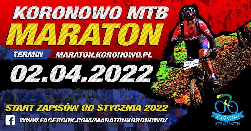 Koronowo MTB Maraton już w sobotę 2 kwietnia! Każdy może wziąć udział