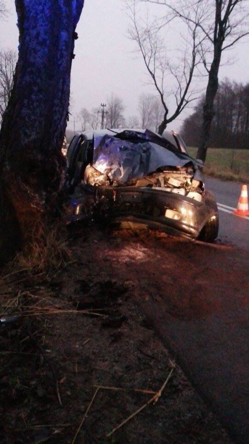 Wypadek między Wierzchucinem a Żarnowcem, grudzień 2016