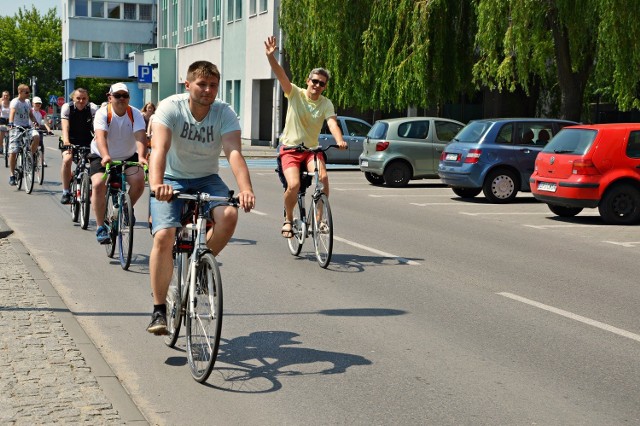 W Bełchatowie z każdym rokiem przybywa rowerzystów