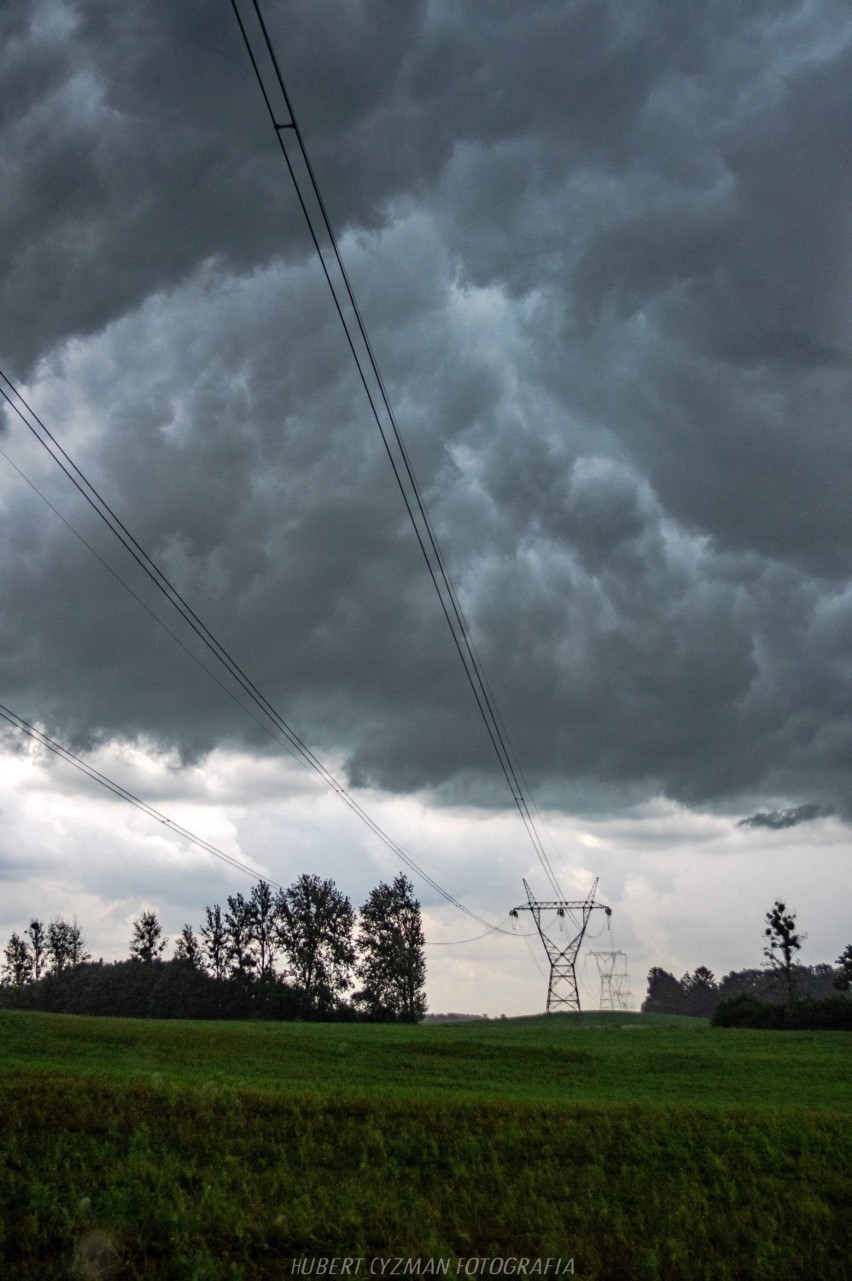 Kolejna ulewa nad Kwidzynem. "Cisza przed burzą" w obiektywie naszych Czytelników [ZDJĘCIA]