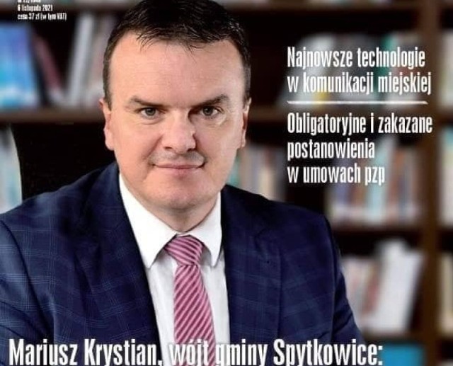 Wójt Spytkowic na okładce Wspólnoty