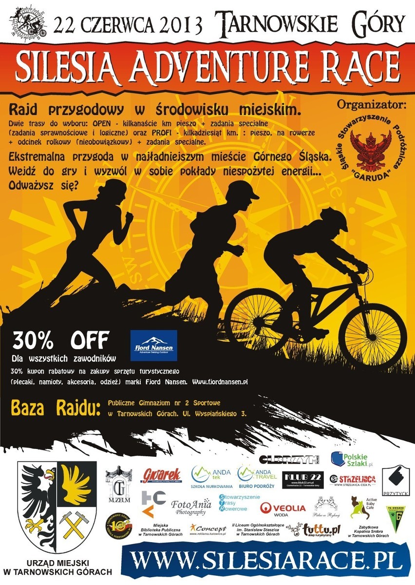 Silesia Adventure Race 2013 odbędzie się 22 czerwca w...