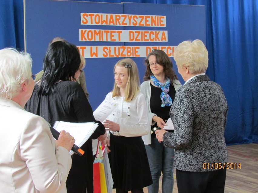Wiktoria Kędzierska z SP w Gaszynie zajęła II miejsce w Wojewódzkim Konkursie Wierszy Autorskich