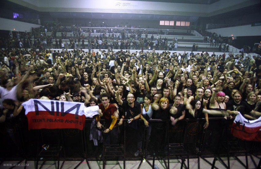 Polscy fani na koncercie w Bratysławie, 2007; źródło:...