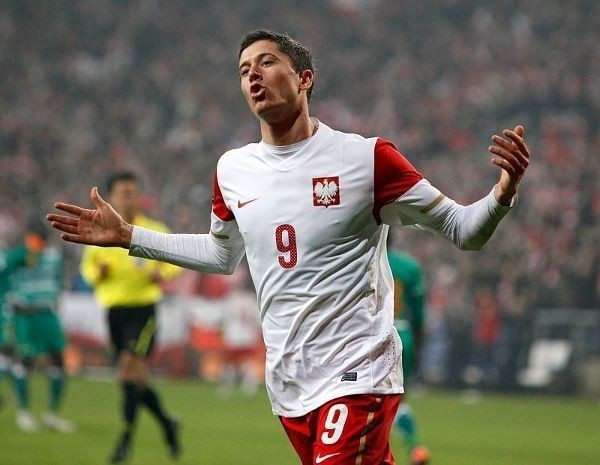 Były snajper Kolejorza Robert Lewandowski zapewnił Polsce wygraną z Norwegią