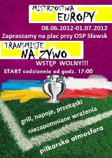 Euro 2012: Mecze na żywo w Sławsku
