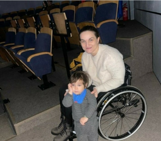 Gosia Szewczyk ze swoim synkiem Danielem