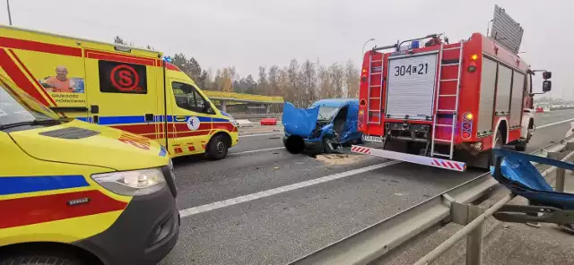 Tragiczny wypadek na drodze s5 na wysokości miejscowości Kruszyn Krajeński.