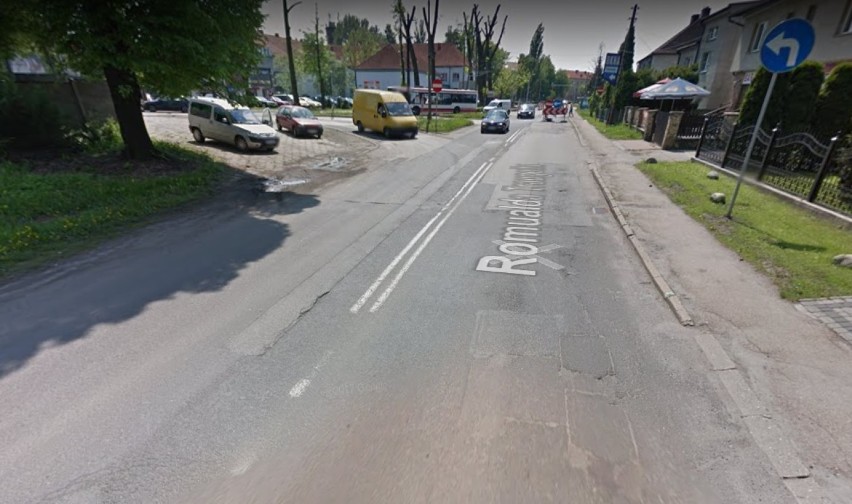 Ulica Traugutta w Pszowie