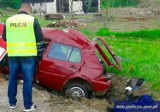 Tragiczny wypadek koło Wielochowa. Zginął kierowca 
