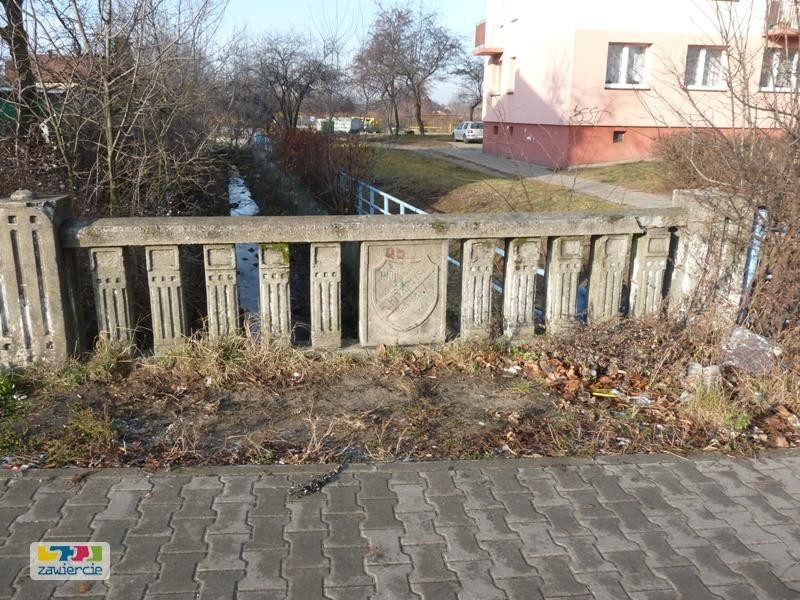 Remont mostu przy Aptecznej w Zawierciu