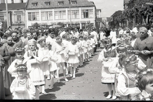 Boże Ciało w Sieradzu ponad 50 lat temu