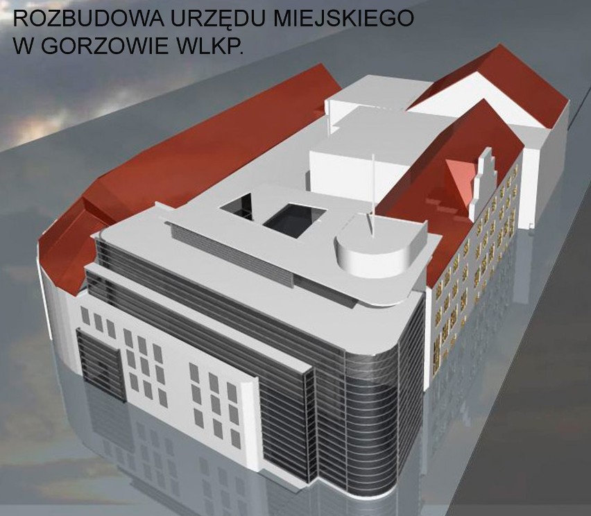 Oto wizualizacja magistratu w centrum sprzed dokładnie 10...