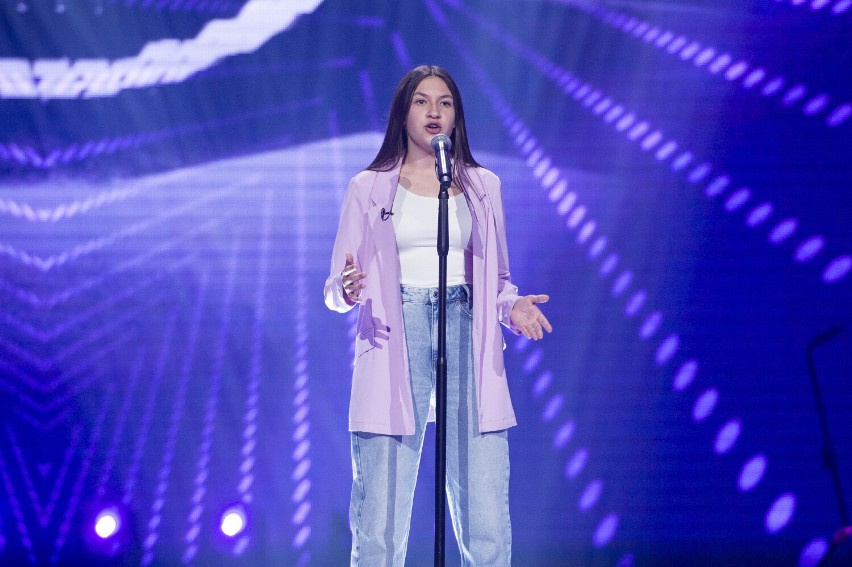 Karolina Kutypa odwróciła dwa fotele jurorów w The Voice...