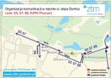 Remont ul. Dymka – będą objazdy i zmiany tras autobusów