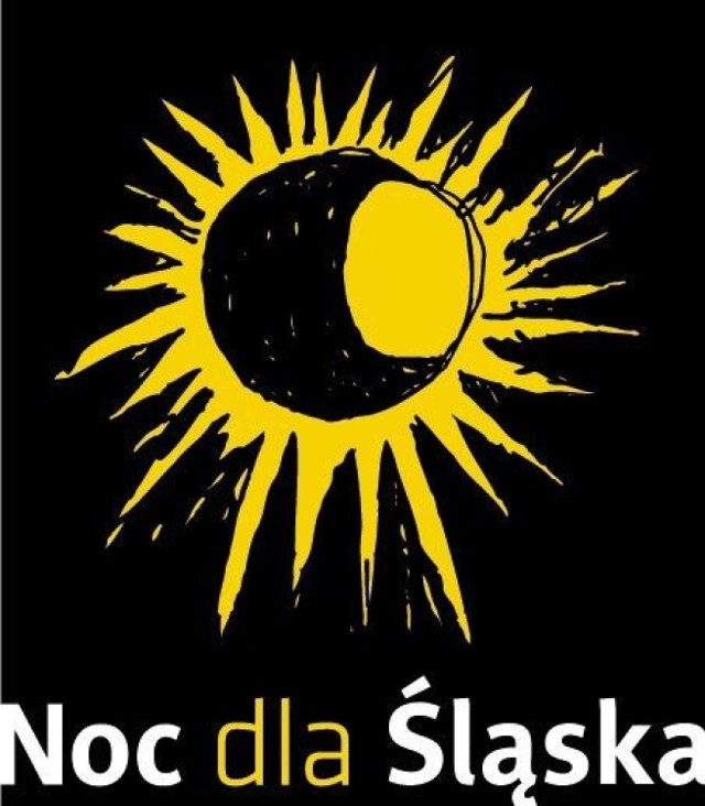 Logo &quot;Nocy dla Śląska&quot; zaprojektował rektor Akademii Sztuk Pięknych w Katowicach, profesor Marian Oslislo.
