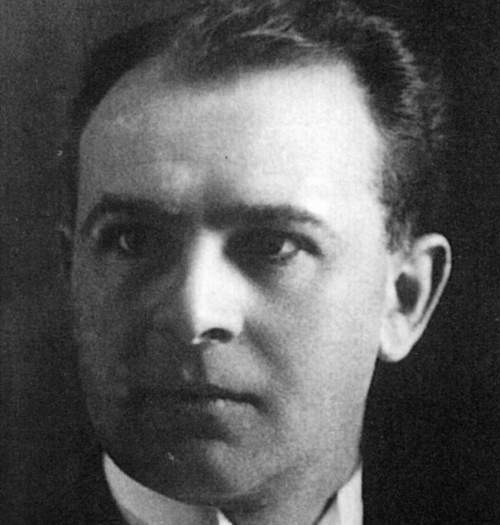 Marian Sobański, dyrektor teatru w latach 1927- 1939, twórca...