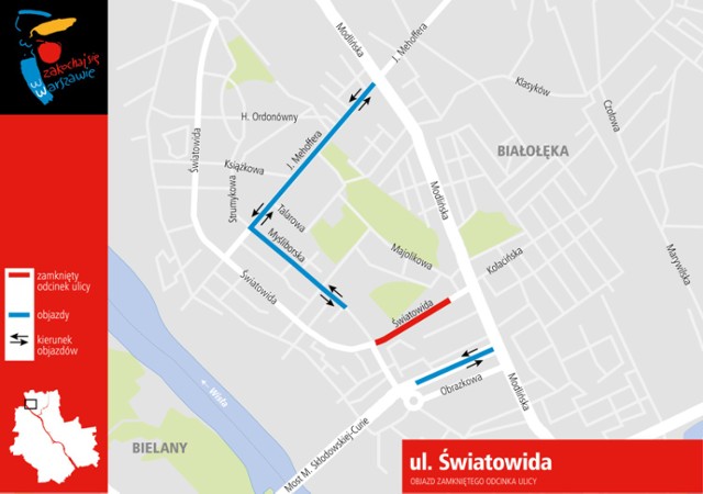 Budowa linii tramwajowej na Tarchomin trwa