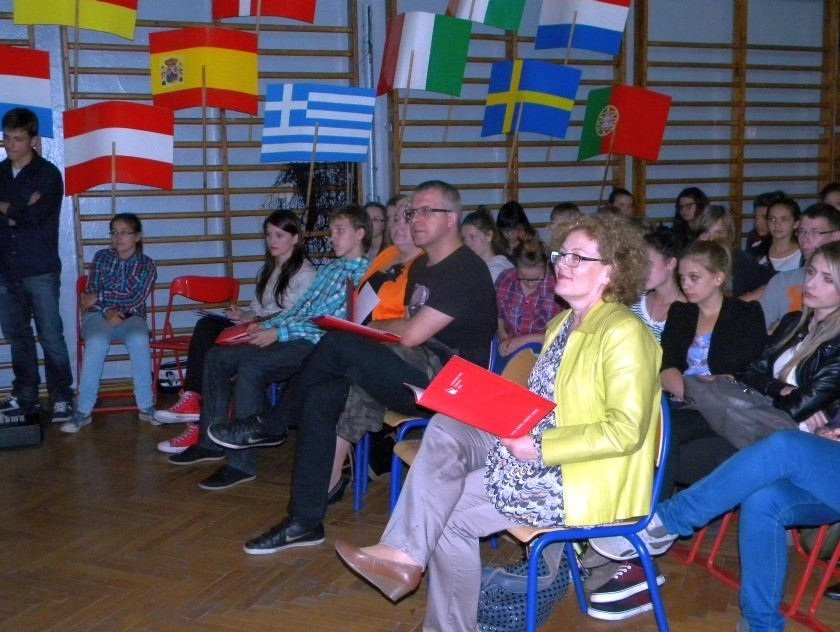 Eurowizja 2013 w  Gimnazjum nr w Człuchowie
