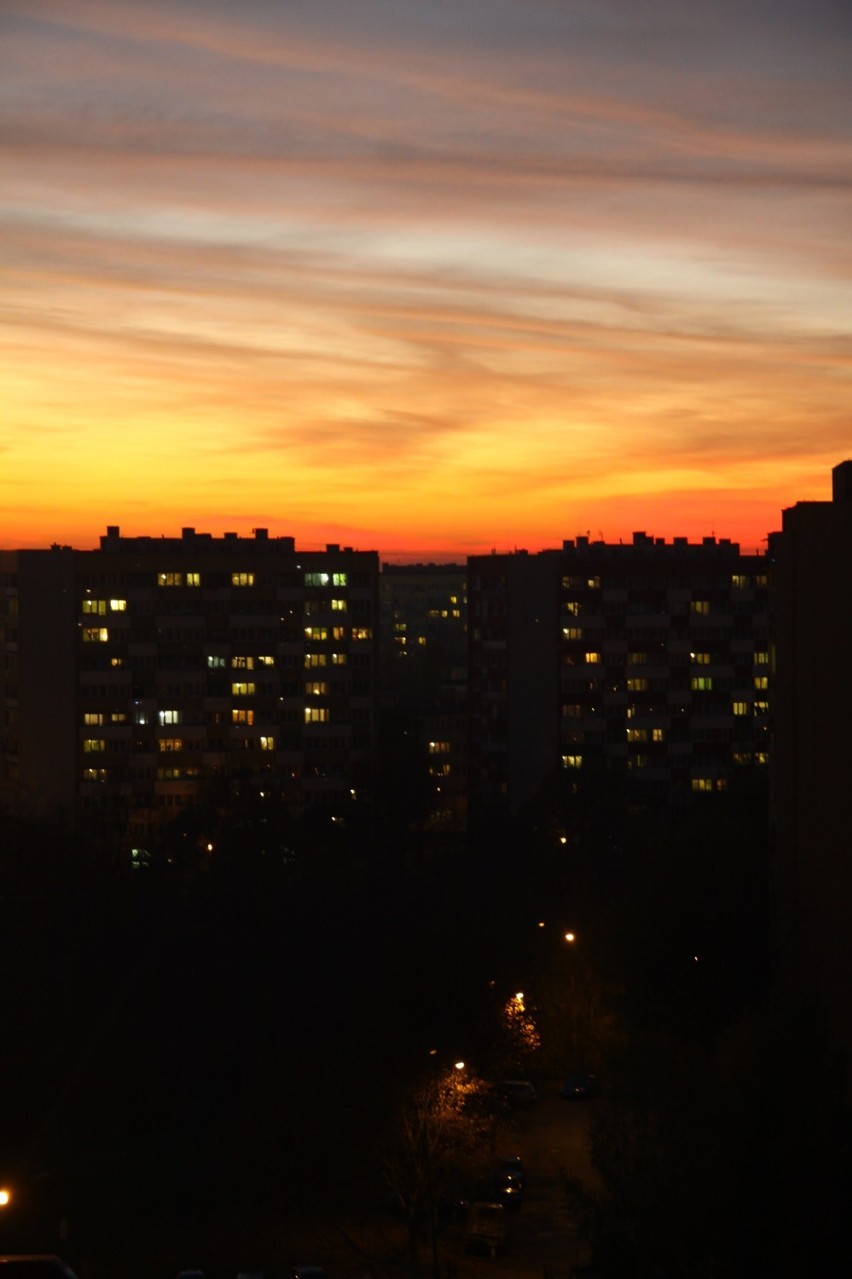 Zachód słońca w Lublinie