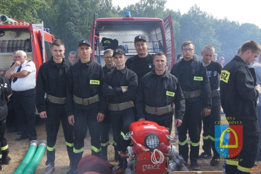 OSP Opojowice nr 1 na zawodach strażackich jednostek z gmin Czarnożyły i Ostrówek [zdjęcia]
