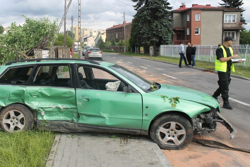 Wypadek w Dąbrowie Górniczej