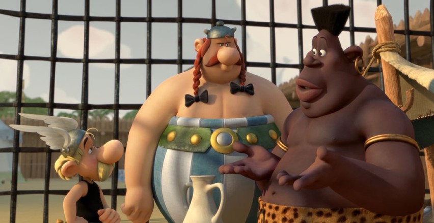 "Asteriks i Obeliks: Osiedle Bogów" - kadr z filmu