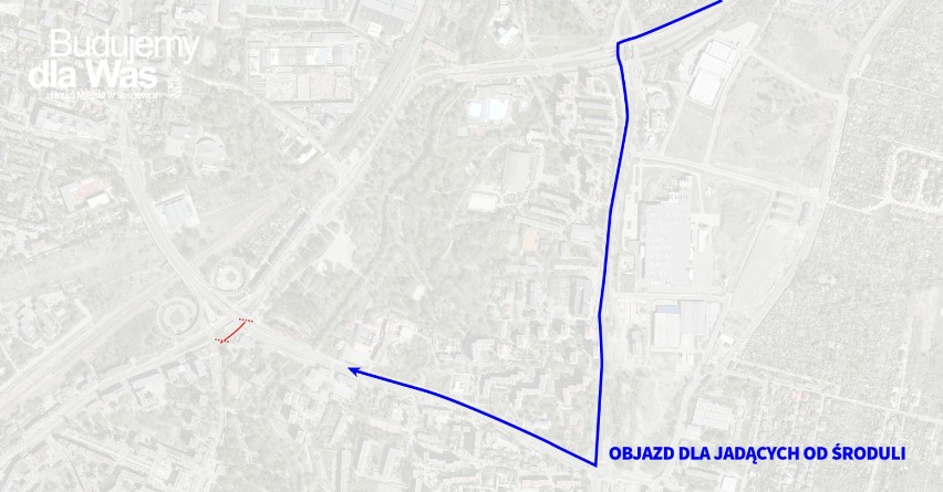 Sosnowiec: drogowy armagedon w centrum miasta