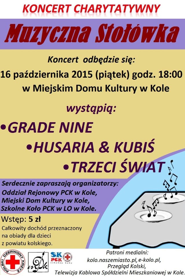 Koncert charytatywny "Muzyczna Stołówka"