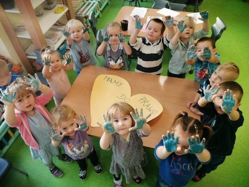 Przedszkolaki z Dobroszyc świętowały Międzynarodowy Dzień Praw Dziecka