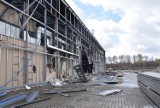 To już koniec hali Expo Silesia w Sosnowcu! Trwa rozbiórka budynku. Zobacz zdjęcia