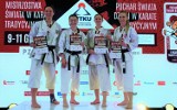 Magdalena Mielnik wróciła z trzema medalami z Mistrzostw Świata w Karate Tradycyjnym w Lublinie [ZDJĘCIA]