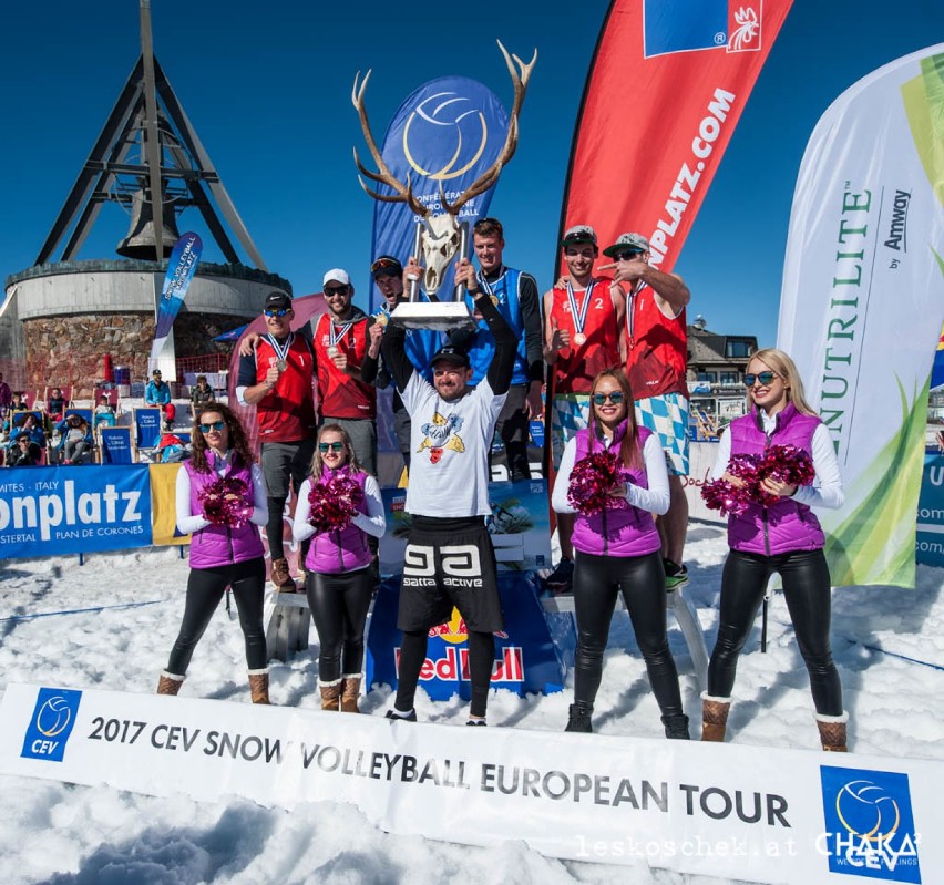Michał Matyja obronił tytuł Mistrza Europy w siatkówce na śniegu!